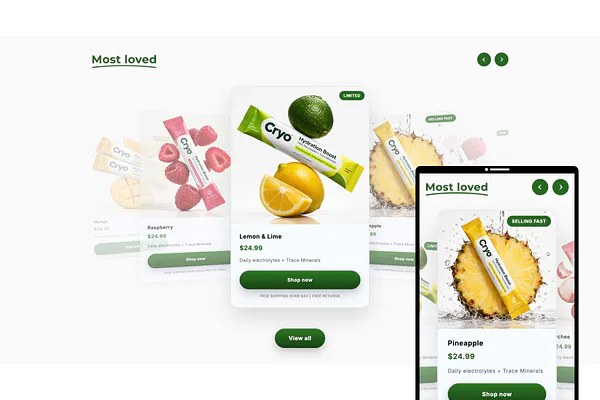 Carrossel de produtos 2